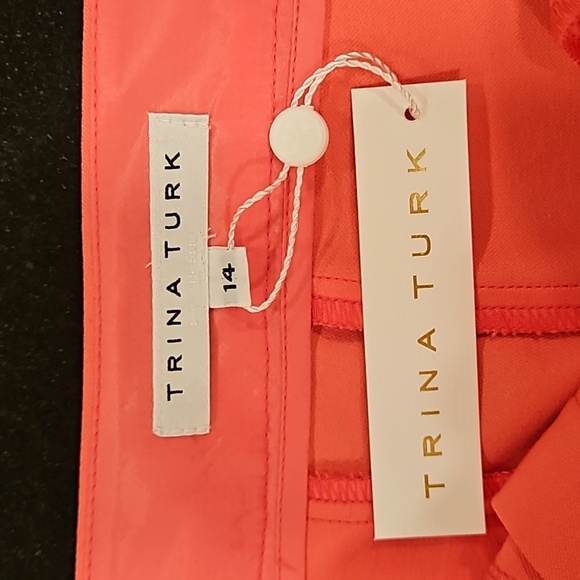 💕TRINA TURK💕 Daulton Short ~ Candy Pink 14 NWT - Picture 11 of 13
